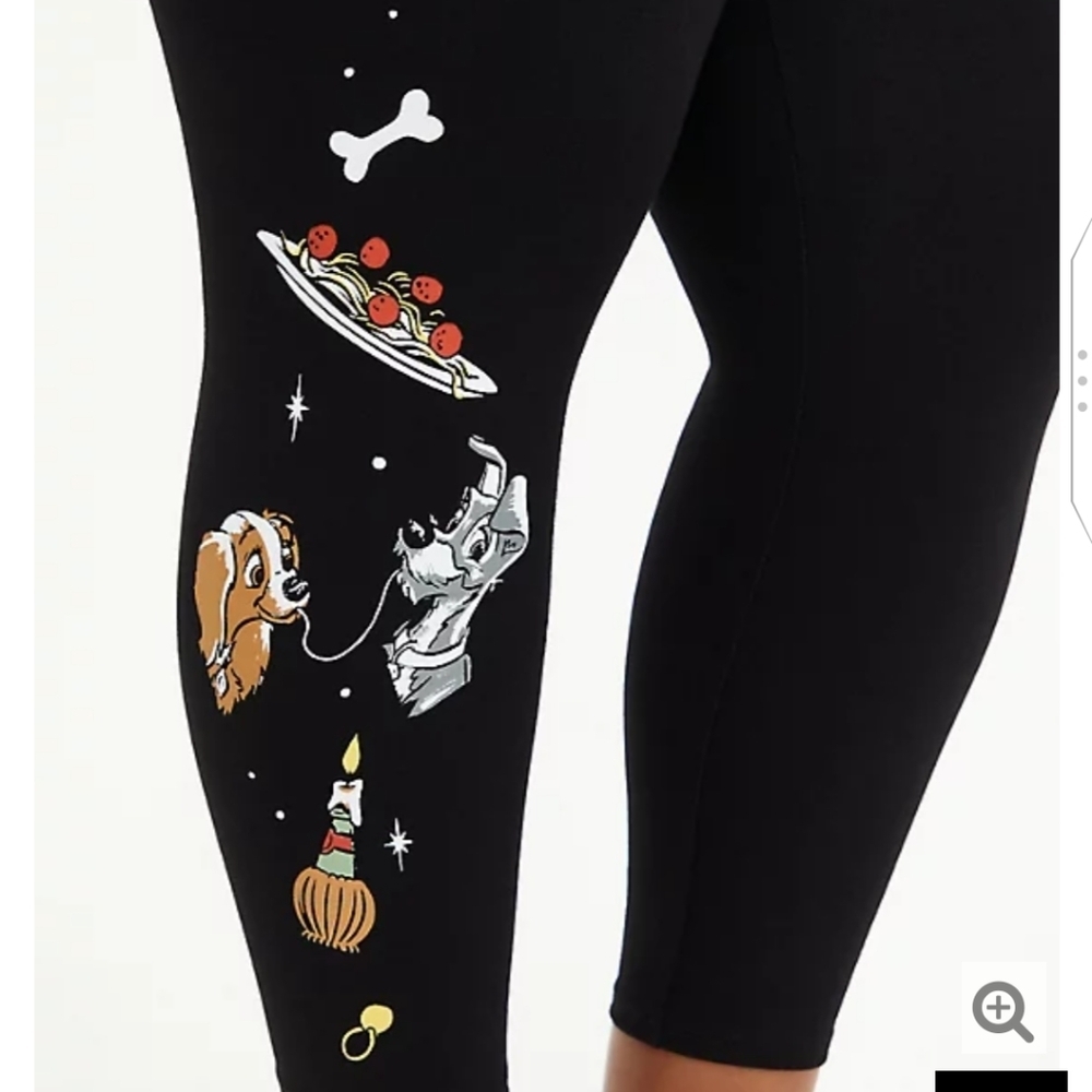 🆕DISNEY LADY & THE TRAMP CROP LEGGING
